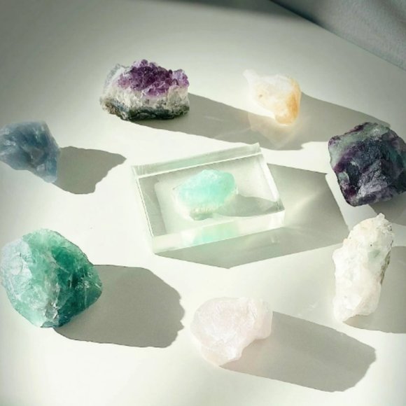 Green Fluorite Crystal Soap - Transcendent - Picture 2 of 3